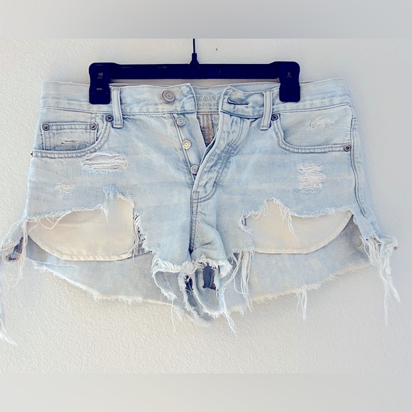 American Eagle Tomgirl Shortie Shorts, size 8 - Picture 4 of 4